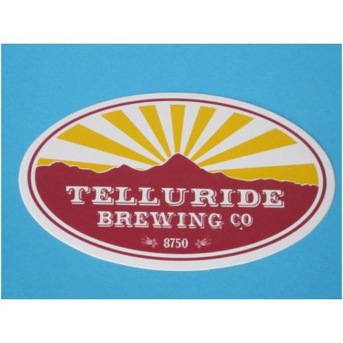 Tellluride Brewing Company Beer Sticker New