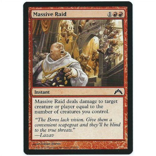 Magic the Gathering - Gatecrash - #100/249 - Massive Raid