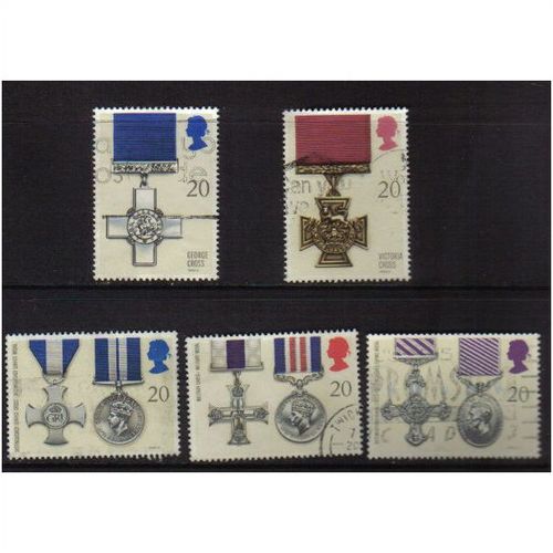 1990 GB GALLANTRY AWARDS SET F/U SG 1517-1521