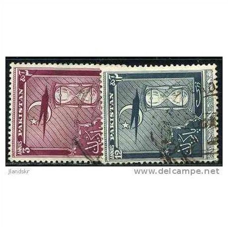 1951 SG 56+62 - #2 fine used (o)