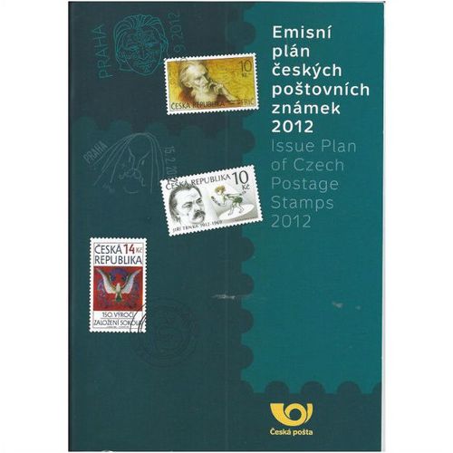 Česká Pošta: Issue Plan of Czech Postage Stamps 2012 (2012)