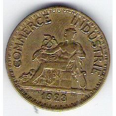 FRANCE 2 FRANCS 1923