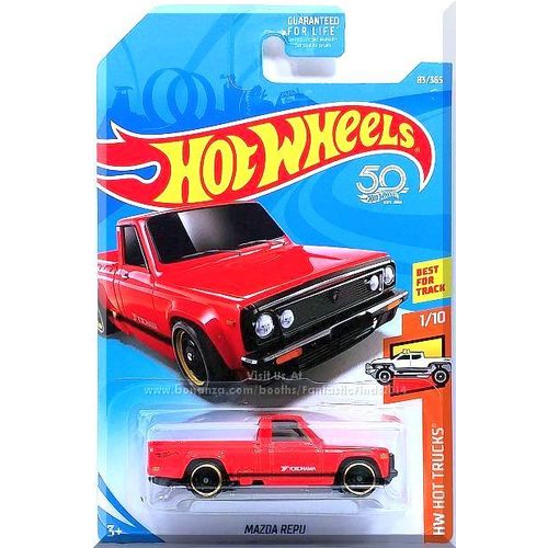 Hot Wheels - Mazda REPU: HW Hot Trucks #1/10 - #83/365 (2018) *Red Edition*