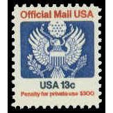 O129 13c Eagle Fine MNH G0620
