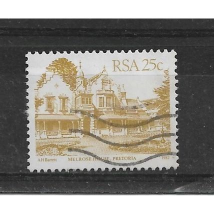 SouthAfrica.SG523 25c Melrose House,Pretoria.Type Unchecked.Fine Used.Sept21f