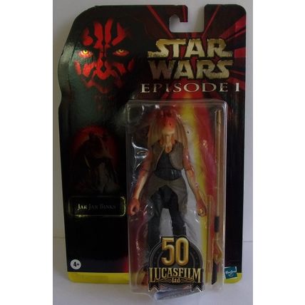 STAR WARS ' BLACK SERIES ' 50th ANNIVERSARY JAR JAR BINKS action figure