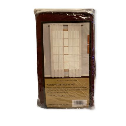 United 57" x 63" Monte Carlo Voile Window Curtain Panel