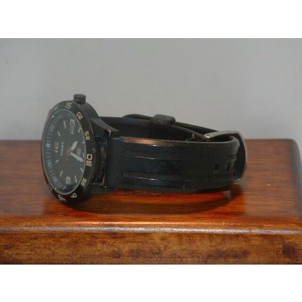 Pre-Owned Men’s Black Timex Date Sports Analog Watch