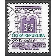 Czech Republic ( Tchèque République ) N° 93 YVERT OBLITERE ( USED )