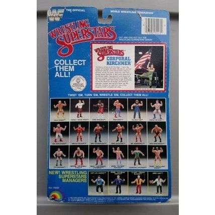 wwf ljn wrestling superstars corporal kirchner wrestling figure.