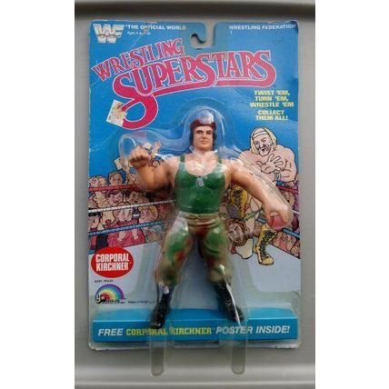 wwf ljn wrestling superstars corporal kirchner wrestling figure.