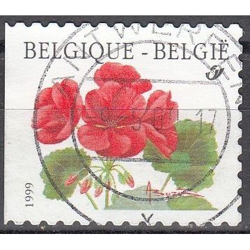 Belgique 1999 Michel 2902BDL O Cote (2008) 1.60 € Pelargonium Cachet rond