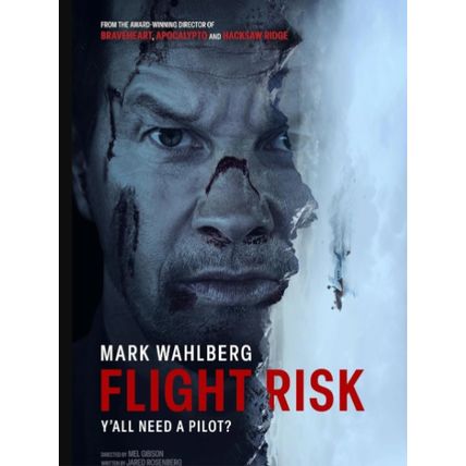 Flight Risk 2025 Original Movie New DVD with Slipcover Region Free
