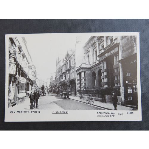 High St, Old Merthyr Tydfil, Glamorganshire Postcard