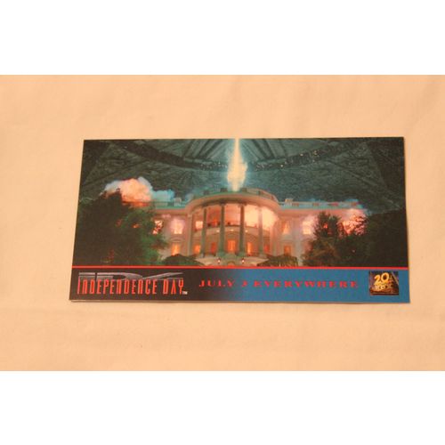 1996 Topps WIDEVISION INDEPENDENCE DAY PROMO NO. P1