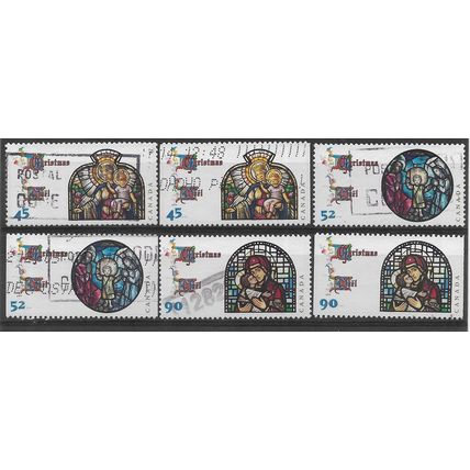 CAN 1997 (SET) 'CHRISTMAS' (INC BKLT VARIETIES) (6v)FINE USED (EBID71-516)