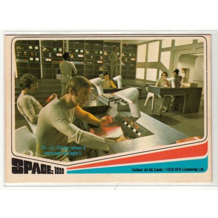 1976 Donruss Space: 1999 Movie trading Card #31-crisp