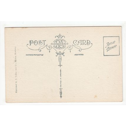 Parish Church Interior Melton Mowbray Postcard Leicestershire J Towne & Co B