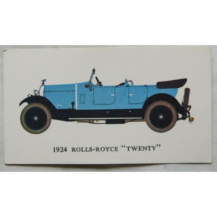 Mobil Vintage Cars Series No. 4 Rolls-Royce 20 1924