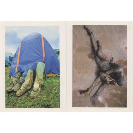 Kodak Camera Dirty Weekend Camping Portable Toilet 2x Postcard s