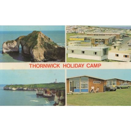Thornwick Holiday Camp Bridlington Yorkshire 1970s Postcard