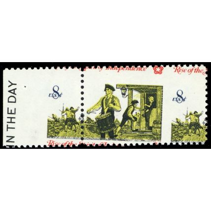 1479, 8¢ Large Two Way Misperf Error Mint NH Drummer Boy - Stuart Katz