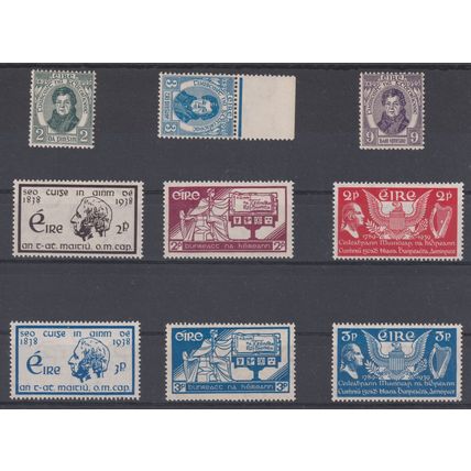 IRELAND 1929/39 4 Sets all MNH (D2)
