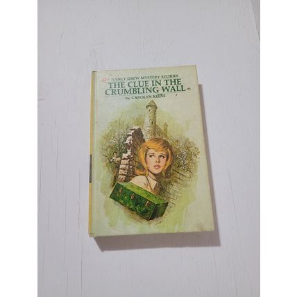 The clue in the crumbling wall Nancy Drew carolyn Keene hardcover fiction 22
