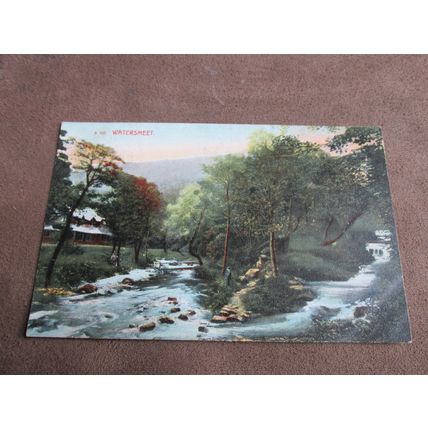 Early Postcard - Watersmeet scene, Nr Lynmouth - Devon
