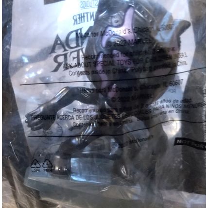 McDonald's 2022 Happy Meal #7 and #9 Black Panther Wakanda Forever Marvel Figure