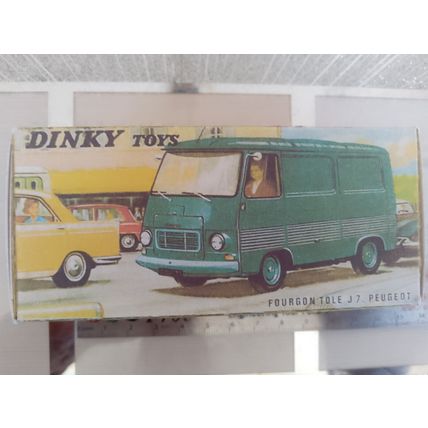 Dinky No570 Peugeot J 7 Van - Reproduction / Replica Box