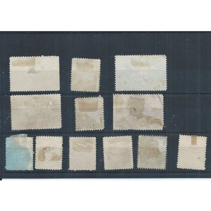 Canada stamps. George V used lot. 20c middle row is trimmed. (AB444)
