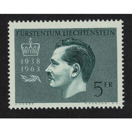 Liechtenstein 25th Anniversary of Reign of Prince Francis Joseph II. 1963