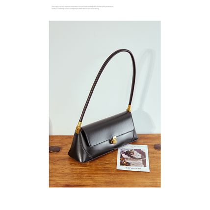 Genuine Leather Women Tote Bag Handbags Black