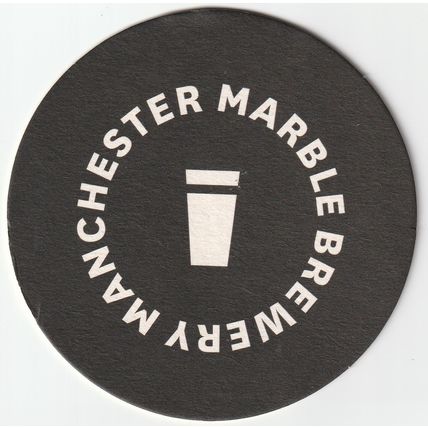 BEER MAT - MARBLE BEERS (MANCHESTER) - (Cat No 005) - (2014)