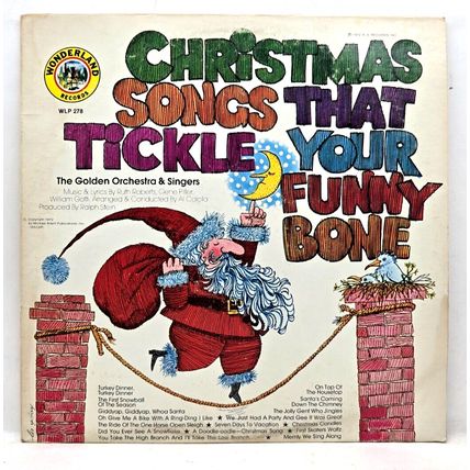 Christmas Songs That Tickle Your Funny Bone 1972 LP Vinyl Record Album Vintage