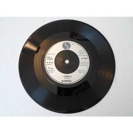 7"MADONNA.1985 DRESS YOU UP .W 8848 SIRE 928848-7. I KNOW IT.SILVER LABEL.N M