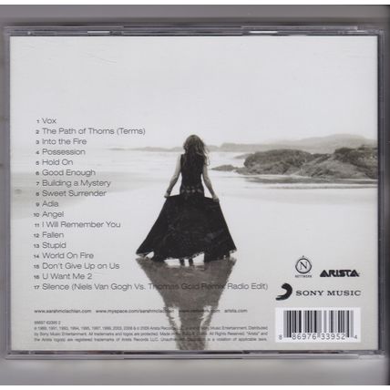 Sarah McLachlan : Closer - The Best Of Sarah McLachlan. (2009) CD Album