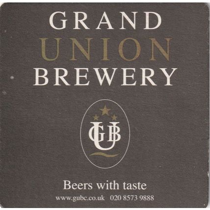 BEER MAT - GRAND UNION BREWERY - GRAND UNION BEST - (Cat 001) - (2002)