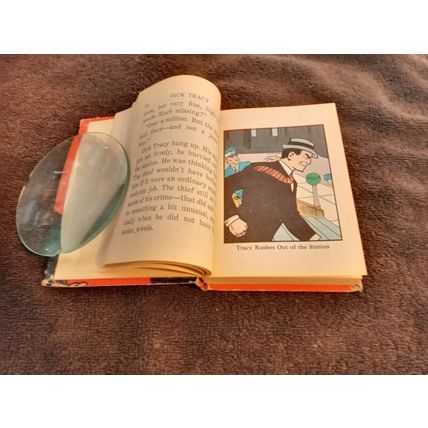 Big Little Book Dick Tracy Encounters Facey By Paul S. Newman 6.5 FN+ Shape 1967