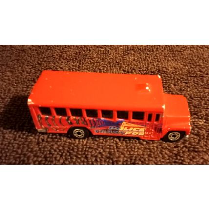 Old Vintage Original Mattel Matchbox Die Cast School Bus 1:95 Scale 1985