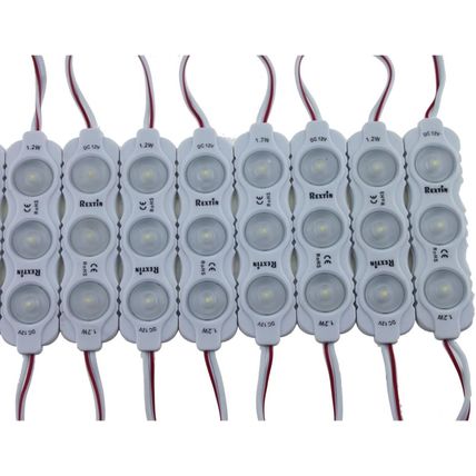 Rextin Super Bright 200Pcs New Model 2835 3 LED Module 120-150LM per Module Wate