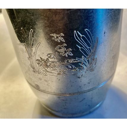 Salisbury Pewter's Chesapeake Bay Cup 4 1/8"