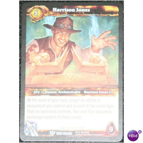 WoW Warcraft TCG Tome of the Forgotten #162 Harrison Jones