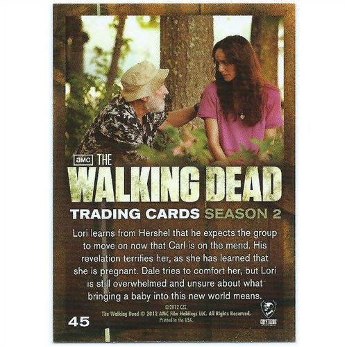 2012 The Walking Dead Season 2 - #45 - What Kind of a Future?