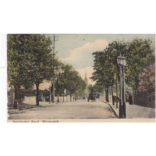 Dorchester Road, Weymouth,Dorset Postcard Dor6703