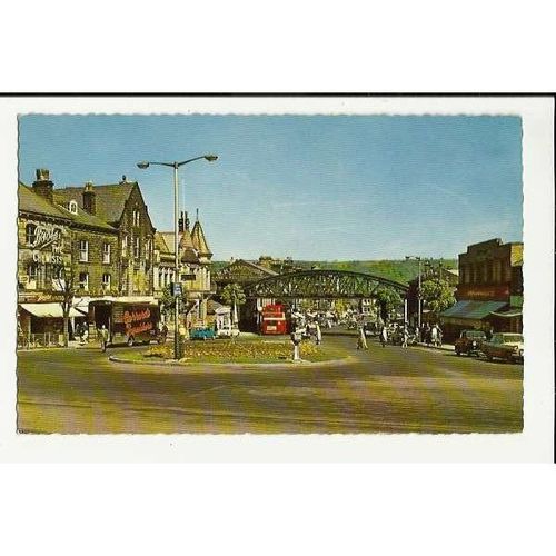 Yorkshire ILKLEY Brook Street Postcard by Photo Precision (PT19733)