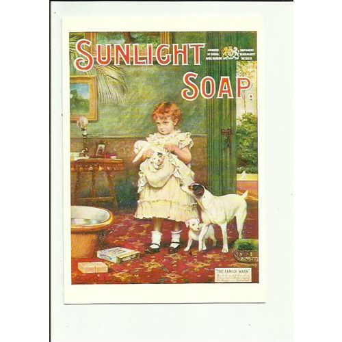 Advertising SUNLIGHT SOAP Postcard by Mumbles (MRP/165)