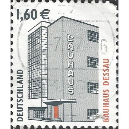 GERMANY, Bauhaus, Dessau, grey 2003, €1.60, #3