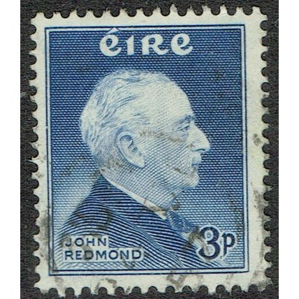 Ireland 1957 Birth Centenary of John Redmond 3d Deep Blue SG164 FU